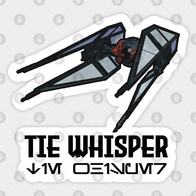 Starship 2 Sticker by fiatluxillust